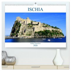 Ischia - Italiens Trauminsel (hochwertiger Premium Wandkalender 2026 DIN A2 quer), Kunstdruck in Hochglanz