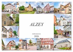 Cover Alzey Impressionen (Wandkalender 2026 DIN A2 quer), CALVENDO Monatskalender