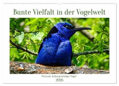 Cover Bunte Vielfalt in der Vogelwelt (Wandkalender 2026 DIN A2 quer), CALVENDO Monatskalender