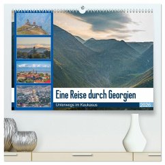 Eine Reise durch Georgien (hochwertiger Premium Wandkalender 2026 DIN A2 quer), Kunstdruck in Hochglanz