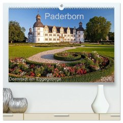 Paderborn Domstadt am Eggegebirge (hochwertiger Premium Wandkalender 2026 DIN A2 quer), Kunstdruck in Hochglanz