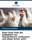 Kann Sous Vide die Saftigkeit von Hühnerfleisch verbessern und dabei sicher sein?