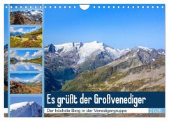 Cover Es grüßt der Großvenediger (Wandkalender 2026 DIN A4 quer), CALVENDO Monatskalender