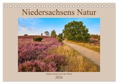 Niedersachsens Natur (Tischkalender 2026 DIN A5 quer), CALVENDO Monatskalender Niedersachsens Natur (Tischkalender 2026 DIN A5 quer), CALVENDO Monatskalender