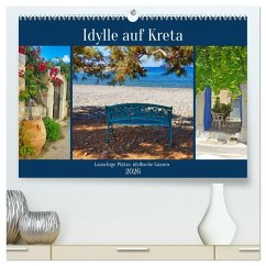 Cover Idylle auf Kreta (hochwertiger Premium Wandkalender 2026 DIN A2 quer), Kunstdruck in Hochglanz
