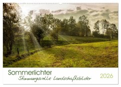 Sommerlichter - Stimmungsvolle Landschaftsbilder (Wandkalender 2026 DIN A2 quer), CALVENDO Monatskalender Sommerlichter - Stimmungsvolle Landschaftsbilder (Wandkalender 2026 DIN A2 quer), CALVENDO Monatskalender