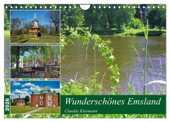 Cover Wunderschönes Emsland (Wandkalender 2026 DIN A4 quer), CALVENDO Monatskalender