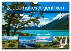 Cover Zauberhaftes Argentinien (Wandkalender 2026 DIN A4 quer), CALVENDO Monatskalender