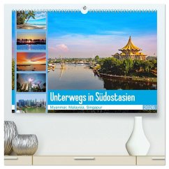 Unterwegs in Südostasien (hochwertiger Premium Wandkalender 2026 DIN A2 quer), Kunstdruck in Hochglanz