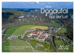 Cover Mein Donautal aus der Luft (Wandkalender 2026 DIN A2 quer), CALVENDO Monatskalender