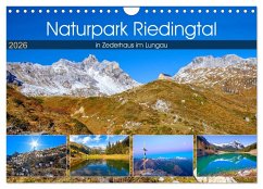 Cover Naturpark Riedingtal (Wandkalender 2026 DIN A4 quer), CALVENDO Monatskalender