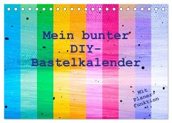 Cover Mein bunter DIY-Bastelkalender (Tischkalender 2026 DIN A5 quer), CALVENDO Monatskalender