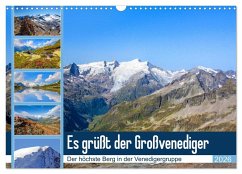 Cover Es grüßt der Großvenediger (Wandkalender 2026 DIN A3 quer), CALVENDO Monatskalender