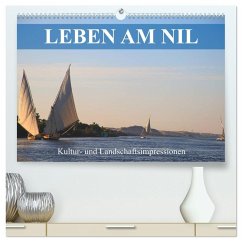 Cover Leben am Nil - Kultur- und Landschaftsimpressionen (hochwertiger Premium Wandkalender 2026 DIN A2 quer), Kunstdruck in Hochglanz