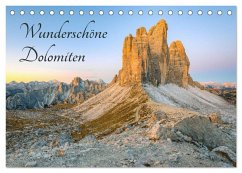 Cover Wunderschöne Dolomiten (Tischkalender 2026 DIN A5 quer), CALVENDO Monatskalender
