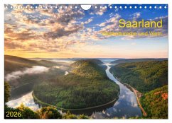 Saarland Weltkulturerbe und Wein (Wandkalender 2026 DIN A4 quer), CALVENDO Monatskalender
