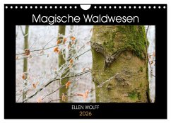 Magische Waldwesen (Wandkalender 2026 DIN A4 quer), CALVENDO Monatskalender