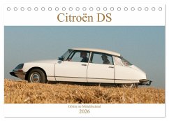 Citroën DS Göttin im Mittelrheintal (Tischkalender 2026 DIN A5 quer), CALVENDO Monatskalender