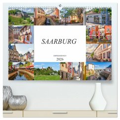 Saarburg Impressionen (hochwertiger Premium Wandkalender 2026 DIN A2 quer), Kunstdruck in Hochglanz