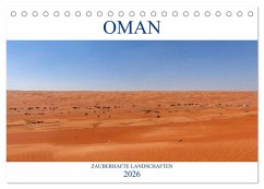 Oman - Zauberhafte Landschaften (Tischkalender 2026 DIN A5 quer), CALVENDO Monatskalender Oman - Zauberhafte Landschaften (Tischkalender 2026 DIN A5 quer), CALVENDO Monatskalender