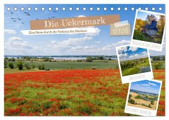 Cover Die Uckermark - Eine Reise durch die Toskana des Nordens (Tischkalender 2026 DIN A5 quer), CALVENDO Monatskalender
