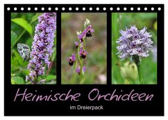 Cover Heimische Orchideen im Dreierpack (Tischkalender 2026 DIN A5 quer), CALVENDO Monatskalender