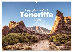 Wundervolles Teneriffa (Wandkalender 2026 DIN A2 quer), CALVENDO Monatskalender