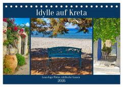 Cover Idylle auf Kreta (Tischkalender 2026 DIN A5 quer), CALVENDO Monatskalender