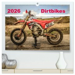 Cover Dirtbikes 2026 (hochwertiger Premium Wandkalender 2026 DIN A2 quer), Kunstdruck in Hochglanz