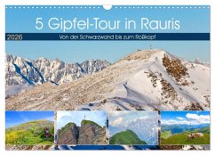 Cover 5 Gipfel-Tour in Rauris (Wandkalender 2026 DIN A3 quer), CALVENDO Monatskalender
