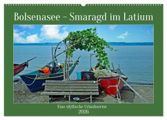 Cover Bolsenasee Smaragd im Latium (Wandkalender 2026 DIN A2 quer), CALVENDO Monatskalender
