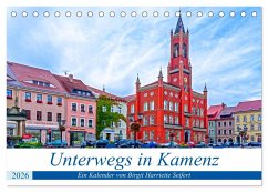 Cover Unterwegs in Kamenz (Tischkalender 2026 DIN A5 quer), CALVENDO Monatskalender