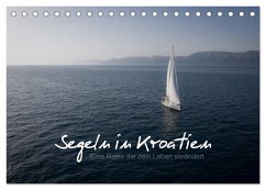 Cover Segeln in Kroatien (Tischkalender 2026 DIN A5 quer), CALVENDO Monatskalender