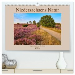 Niedersachsens Natur (hochwertiger Premium Wandkalender 2026 DIN A2 quer), Kunstdruck in Hochglanz Niedersachsens Natur (hochwertiger Premium Wandkalender 2026 DIN A2 quer), Kunstdruck in Hochglanz