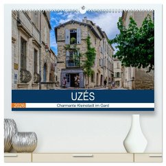 Cover Uzés - Charmante Kleinstadt im Gard (hochwertiger Premium Wandkalender 2026 DIN A2 quer), Kunstdruck in Hochglanz