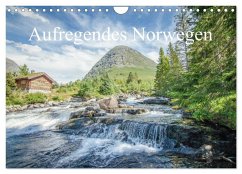 Aufregendes Norwegen (Wandkalender 2026 DIN A4 quer), CALVENDO Monatskalender