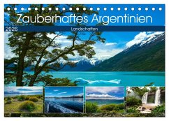 Cover Zauberhaftes Argentinien (Tischkalender 2026 DIN A5 quer), CALVENDO Monatskalender