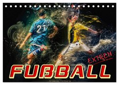 Cover Fußball - extrem (Tischkalender 2026 DIN A5 quer), CALVENDO Monatskalender