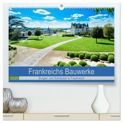 Cover Frankeichs Bauwerke - Schlöser und Burgen in der Grand Nation (hochwertiger Premium Wandkalender 2026 DIN A2 quer), Kunstdruck in Hochglanz