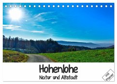 Hohenlohe - Natur und Altstadt (Tischkalender 2026 DIN A5 quer), CALVENDO Monatskalender Hohenlohe - Natur und Altstadt (Tischkalender 2026 DIN A5 quer), CALVENDO Monatskalender