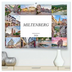Miltenberg Impressionen (hochwertiger Premium Wandkalender 2026 DIN A2 quer), Kunstdruck in Hochglanz