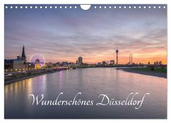 Cover Wunderschönes Düsseldorf (Wandkalender 2026 DIN A4 quer), CALVENDO Monatskalender