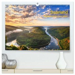 Saarland Weltkulturerbe und Wein (hochwertiger Premium Wandkalender 2026 DIN A2 quer), Kunstdruck in Hochglanz Saarland Weltkulturerbe und Wein (hochwertiger Premium Wandkalender 2026 DIN A2 quer), Kunstdruck in Hochglanz