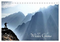Wildes China (Tischkalender 2026 DIN A5 quer), CALVENDO Monatskalender