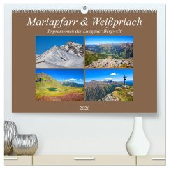 Cover Mariapfarr & Weißpriach (hochwertiger Premium Wandkalender 2026 DIN A2 quer), Kunstdruck in Hochglanz