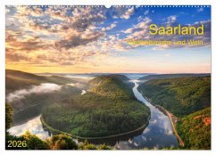 Cover Saarland Weltkulturerbe und Wein (Wandkalender 2026 DIN A2 quer), CALVENDO Monatskalender