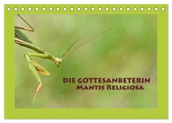Die Gottesanbeterin Mantis Religiosa (Tischkalender 2026 DIN A5 quer), CALVENDO Monatskalender Die Gottesanbeterin Mantis Religiosa (Tischkalender 2026 DIN A5 quer), CALVENDO Monatskalender
