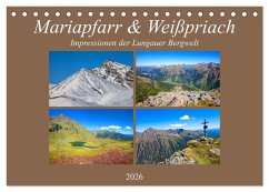 Cover Mariapfarr & Weißpriach (Tischkalender 2026 DIN A5 quer), CALVENDO Monatskalender