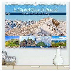 Cover 5 Gipfel-Tour in Rauris (hochwertiger Premium Wandkalender 2026 DIN A2 quer), Kunstdruck in Hochglanz