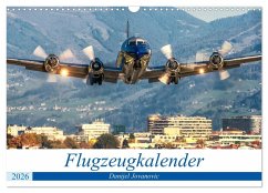 Flugzeugkalender (Wandkalender 2026 DIN A3 quer), CALVENDO Monatskalender